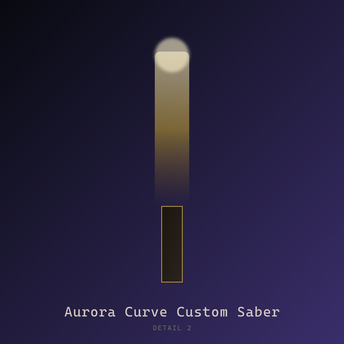 Aurora Curve Custom Saber — detail 2|dm:detail_image