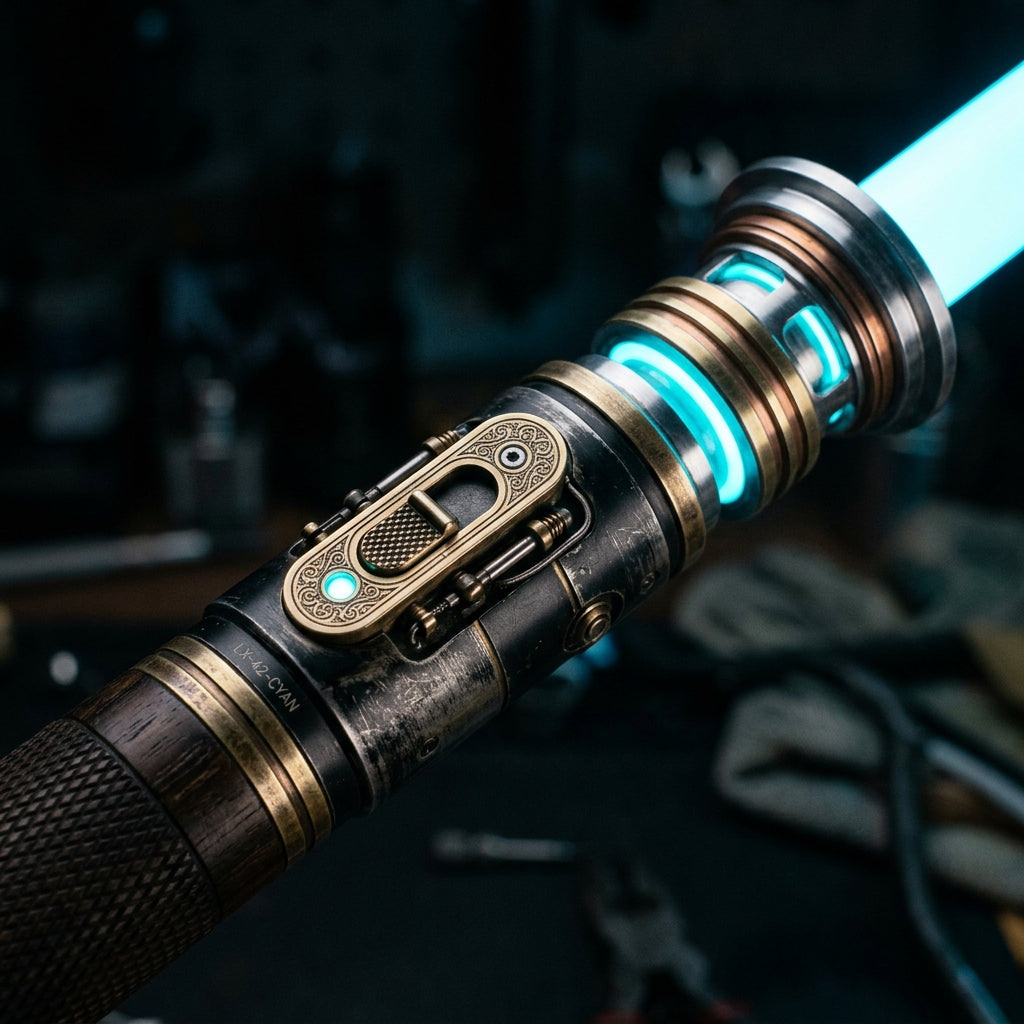 Excalibur Neopixel Saber Detail Hilt Macro|dm:detail_image