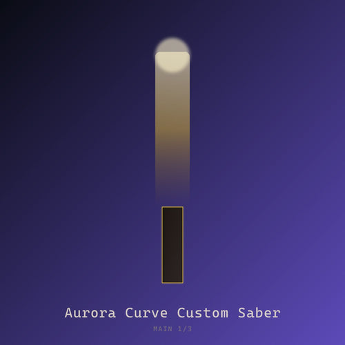 Aurora Curve Custom Saber — view 1|dm:main