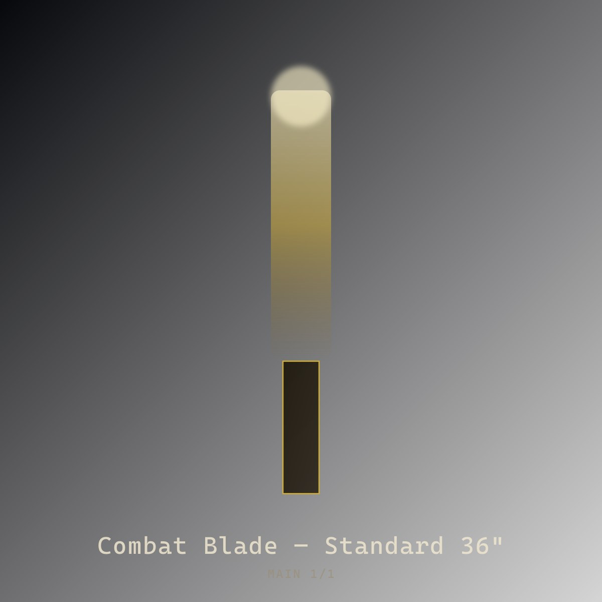 Combat Blade — Standard 36" — view 1|dm:main